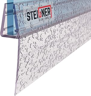Les avantages d'une douche à l'italienne dans votre salle de bain STEIGNER Joint de douche pour paroi en verre, 200c