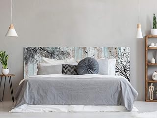 Tête de lit en PVC Impression numérique Branches 100 x 60 cm Tête de lit Originale et économique
