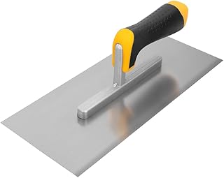 Hardy Working Tools – Platoir Lisse 12 x 28 cm avec Poignée Bi-matière 2K, Série 28 – Taloche à Lisser pour Enduits, Colles, Plâtres et Mastics