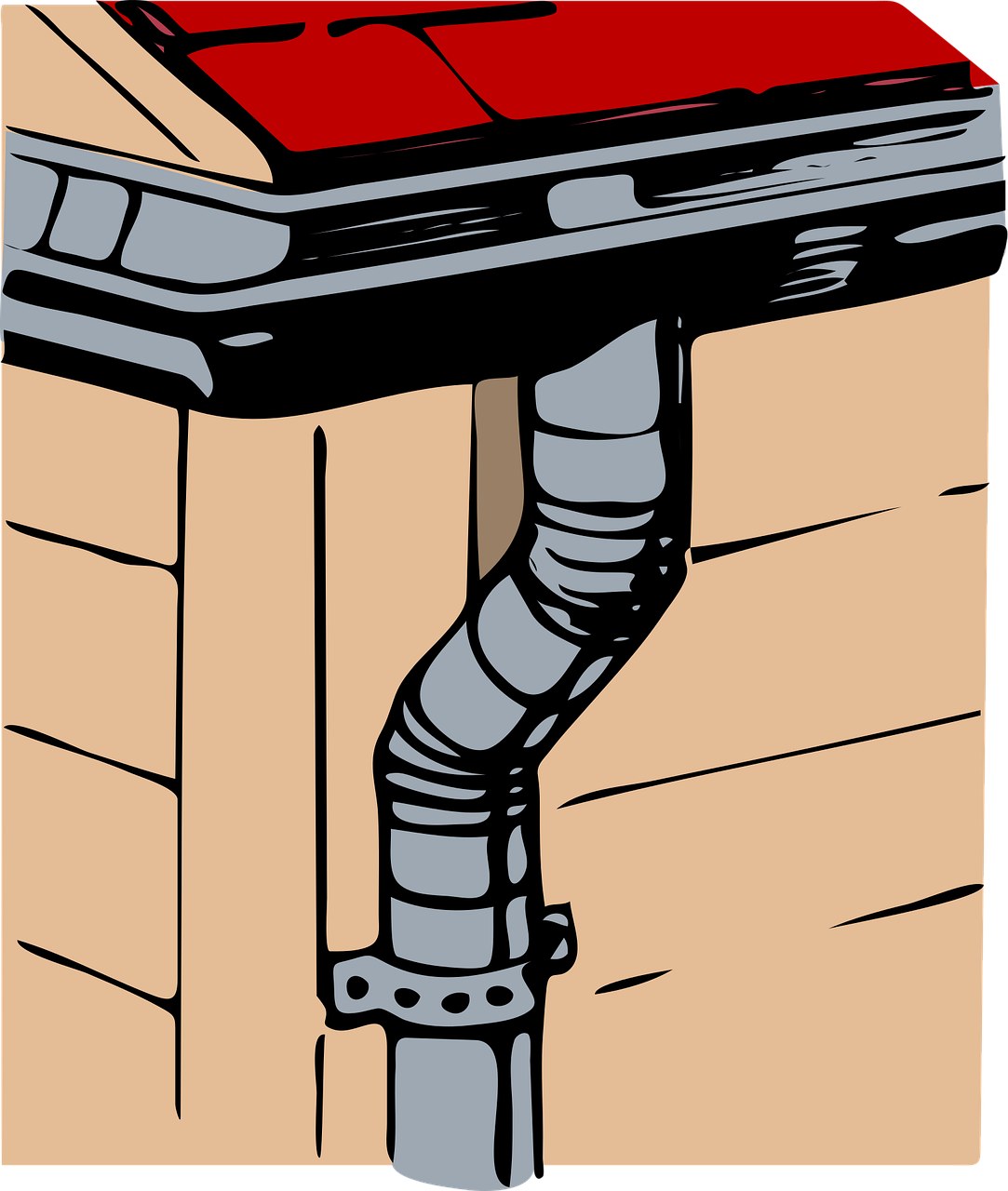 entretien des gouttières : conseils et astuces pour nettoyer, réparer et prolonger la durée de vie de vos gouttières afin d'éviter les infiltrations et dégâts des eaux.